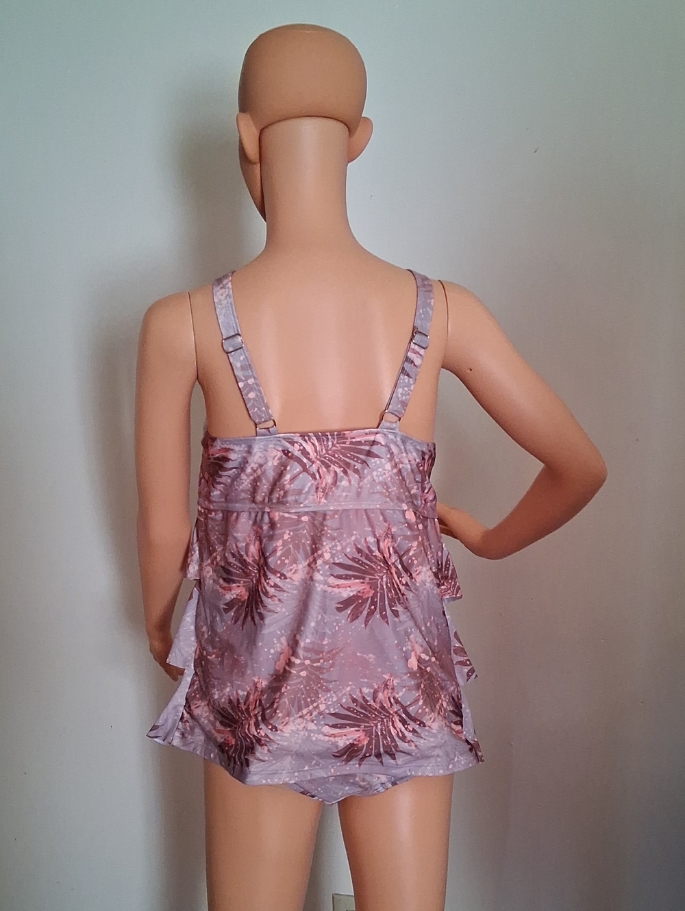 Nicole Miller 3 Tier Tankini Swimwear NWT - Picture 3 of 12